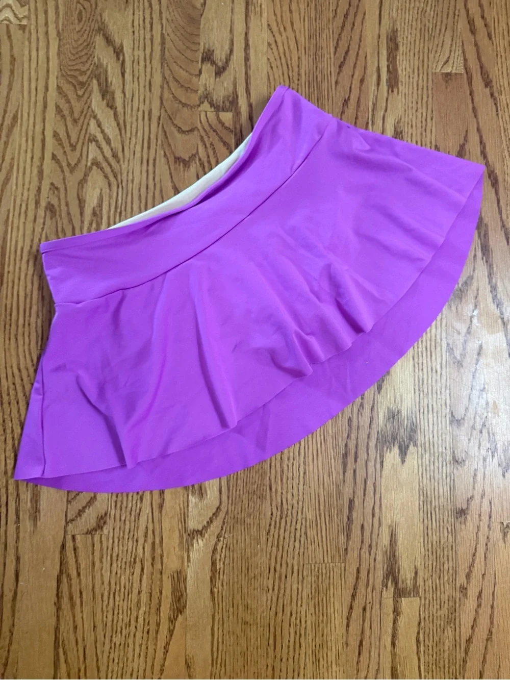 Lands' End Girls' Swim Skirt Bikini Bottoms in Hot Pink & Purple